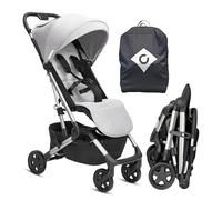 Colugo Compact Stroller - One Hand Fold Lightweight, Travel, Toddler, Airplane, Foldable Stroller with Rain Cover, Backpack and Cup Holder (Cool Grey)