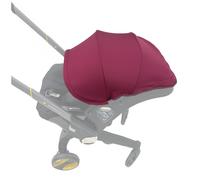 Colukii Stroller Accessories Replacement Canopy Compatible with Doona+ and Doona i Car Seats & Strollers, Larger Sunshade, Durable Fabric (Wine red)