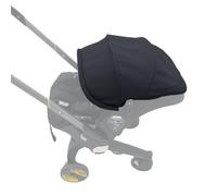 Colukii Stroller Accessories Replacement Canopy Compatible with Doona+ and Doona i Car Seats & Strollers, Larger Sunshade, Durable Fabric (Black)