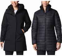Columbia - Women's Pulaski II Interchange Jacket - Coat size M, black