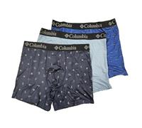 Columbia 3 Pack High Performance Stretch Printed, Multi-Color, Multicolor, XL