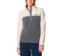Columbia - 4 seasons Fleeces - Benton Springs 1/2 Snap Pull Over II City Grey Heather Chalk for Women - Size XL Grey XL