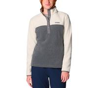 Columbia - 4 seasons Fleeces - Benton Springs 1/2 Snap Pull Over II City Grey Heather Chalk for Women - Size S Grey S