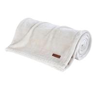 Columbia 50" x 60" Super Plush Lightweight Throw Blanket - Outdoor Essentials for Camping, Picnics, and Adventures, Soft and Cozy Home Essentials for Bed and Living Room - Dark Stone