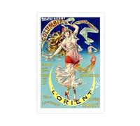 Columbia A La Porte Maillot L'orient Vintage Entertainment Poster Canvas Wall Art Posters And Prints Room Aesthetic Bedroom Office Decor 20x30inch(50x75cm)