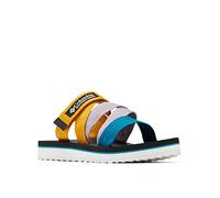 Columbia Alava Slide Women's Sandals, Golden Yellow x Snowcap, 9 UK
