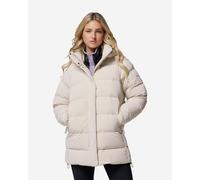 Columbia Amaze Puff Mid Hooded Jacket Light Beige Women - XS