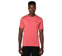 Columbia Apparel Men's PFG Graphic T-Shirt Shirt, Sunset red/Volante, Large