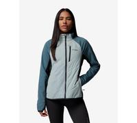 Columbia Arctic Crest Hybrid Full Zip Fleece Pale Blue Women - L