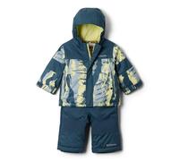 Columbia Baby Mighty Mogul Ii Set Toddler Snow Bib, Everblue Tracks/Everblue, 18-24 Months