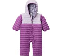 Columbia Baby Powder Lite 2 Reversible Bunting, Snowsuit Romper, Razzle, Lavender Pearl, 12-18