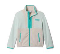 Columbia Back Bowl II Full Zip beige green kids fleece - M