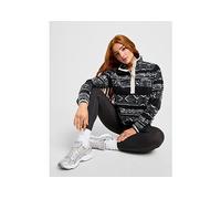 Columbia Benton Springs 1/2 Snap Print Fleece - Black - Womens XS