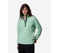 Columbia Benton Springs Half Zip Snap Pull Over II Fleece Light Green Women - M