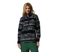 Columbia Benton Springs™ Printed Snap Half Zip Fleece Black XL Women