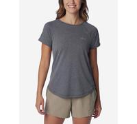 Columbia Bogata Bay Short Sleeve T-Shirt Dark Grey Women - XS