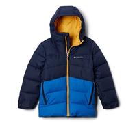 Columbia Boy's Arctic Blast Jacket, Ski Jacket, Collegiate Navy/Bright Indigo, Size XL