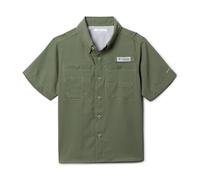 Columbia Boys' Big Tamiami Short Sleeve Shirt, Cypress, Medium