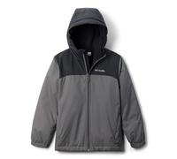 Columbia Boy's Glennaker II Sherpa Lined Jacket, Black, Grey (City Grey/Black), M