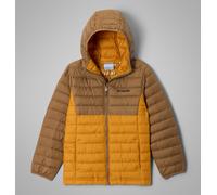 Columbia - Boy's Powder Lite™ II Hooded Insulated Jacket - Squash, Delta Size XXS (4-5 years) Boys