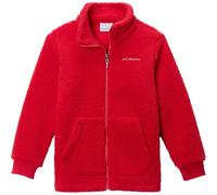 Columbia Boys' Rugged Ridge II Sherpa Full Zip Outer Layer Polyfleece, Mountain Red, X-Large