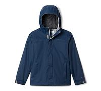 Columbia Boy's Watertight Jacket, Waterproof Rain Jacket, Collegiate Navy, Size M