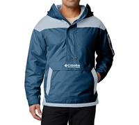 Columbia Men's Challenger 2 Insulated Pullover, Winter pullover jacket, Everblue, Crushed Blue, L