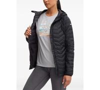 Columbia chevron-quilted hooded jacket - Black XS