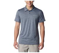 Columbia Men's Hike Polo Shirt, Collegiate Navy Heather, Large