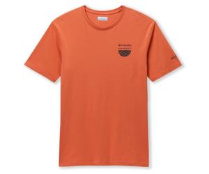 Columbia - Columbia Hike Society S/S Tee - T-shirt size S, red