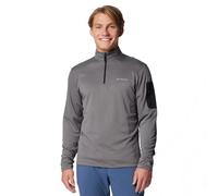 Columbia Columbia Tech Knit 1/4 Zip Mens in City Grey/Black