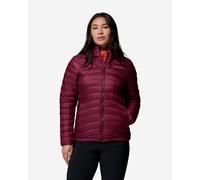 Columbia - Water-repellent natural down Insulated jacket - Corelite Down Hooded Jacket Rich Wine for Women in Nylon - Size M - Burgundy Burgundy M