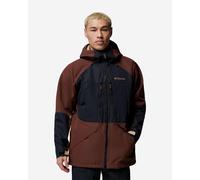 Columbia Sportwear Mens Columbia Sportwear Coreshot Hooded Shell Jacket Tobacco Black Canoe M