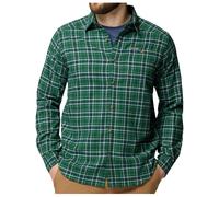 Columbia - Cornell Woods Flannel Long Sleeve Shirt - Shirt size M, green
