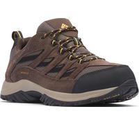 Columbia Men's Crestwood WP waterproof low rise hiking shoes, Brown (Mud x Squash), 7 UK