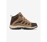 Columbia Crestwood Mid Waterproof - Walking shoes - Women's Cordovan / Mud 42