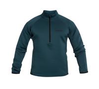 Columbia Crystal Leaf Omni-Heat Helix Technical Half Zip Fleece - Everblue/Black
