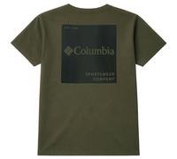 Columbia CSC Back Logo T-Shirt - Khaki Green/Boxy Brand - XX-Large