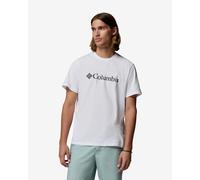 Columbia CSC Basic Logo Short Sleeve T-Shirt Pure White Black - XL