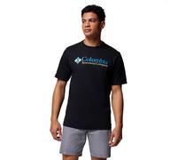 Columbia CSC Basic Logo Short Sleeve, Organic Cotton, Comfort Stretch, Ribbed Collar, Graphic Design - Men's