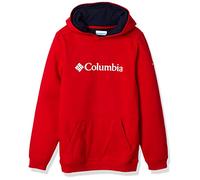 Columbia CSC Basic Logo Youth Hoodie Boys Hoodie - Mountain Red, M