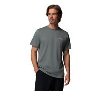 Columbia Mens Regular Fit CSC Logo Back T-Shirt - Colour: 342 Sedona Sage/Boxy Brand - Size: Medium