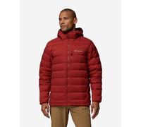 Columbia Drift Peak Stretch Down hooded jacket burgundy red - L