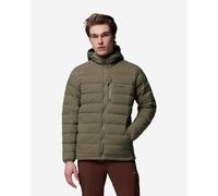 Columbia Drift Peak Stretch Down Hooded Jacket - Stone Green
