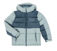 Columbia Youth Unisex Pike Lake 2 Hooded Jacket, Hooded Puffer Jacket, Crushed Blue, Everblue, S