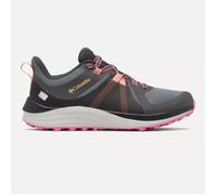 Columbia ESCAPE PURSUIT OUTDRY WATERPROOF Waterproof Women's Low Rise Trekking And Hiking Shoes, Dark Grey x Wild Geranium, 4.5 UK