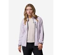 Columbia Women's Essential Hike Grid Fleece Full Zip, Full Zip Fleece Jacket, Lavender Pearl/Black, Large