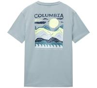 Columbia Explorers Canyon Back Graphic T-Shirt - Crushed Blue - X-Large