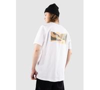 Columbia Explorers Canyon Back SS Tee - T-shirt - Men's White / Trailscape S