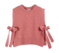 Columbia Extra Fine Merino Wool Sleeveless Sweater Pink S